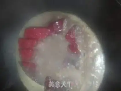 Make Garlic pig blood step 0