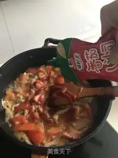 Make Tomato eggs for noodles step 8