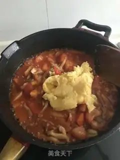 Make Tomato eggs for noodles step 9