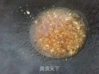 Make Garlic pig blood step 2