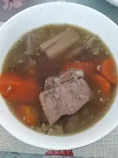 Make ♪ Mountain medicine corn chop soup ♪ step 1