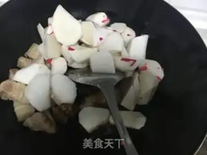 Make Radish meat step 4