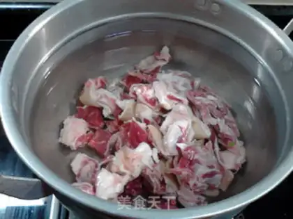 Make ♪ Quick radish lamb stew ♪ step 2