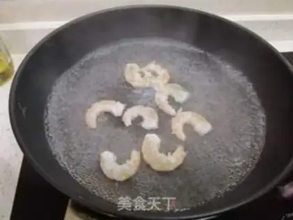 Make Snack and shrimp step 0