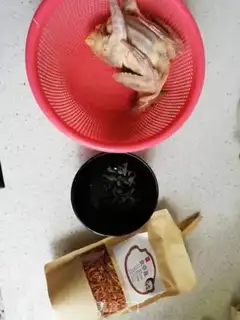 Make Worm and pigeon soup step 0