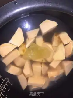 Make Potato gel soup step 1