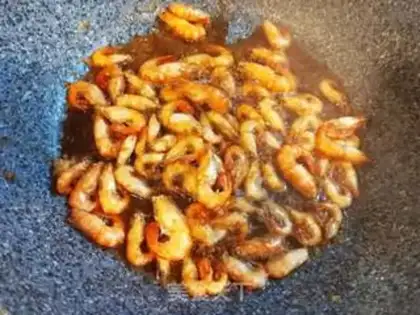 Make Fried shrimp step 8