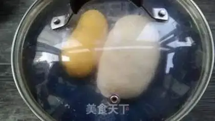 Make Corn buns step 1