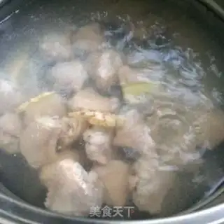 Make Chicken wings steam pumpkins step 2