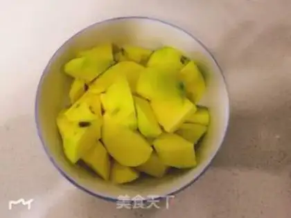 Make Potato stew pumpkin step 1