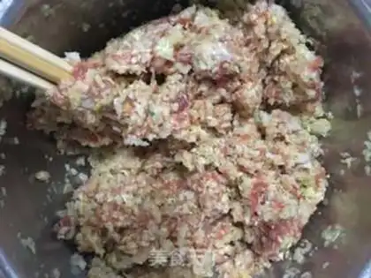 Make Pork dumplings step 5