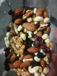 Make Combination of nut-cow sugar step 2