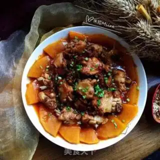 Make Chicken wings steam pumpkins step 11