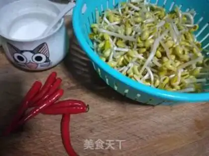 Make Red bean petals step 1
