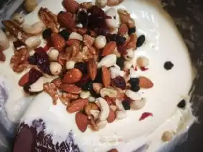 Make Combination of nut-cow sugar step 7