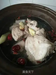 Make Red dates, bone soup step 5