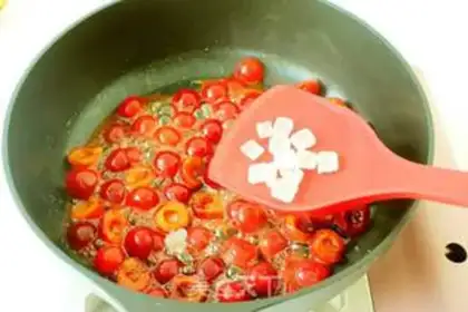Make Homemade cherry sauce step 3