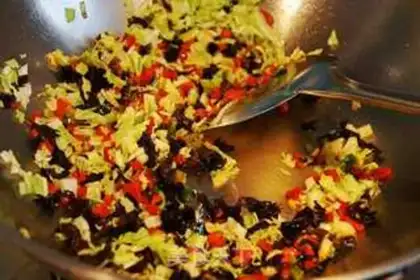 Make Vegetable rice step 4