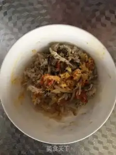 Make Crab butter tofu step 1