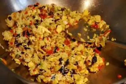 Make Vegetable rice step 6