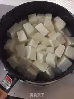 Make Crab butter tofu step 2