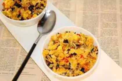 Make Vegetable rice step 7