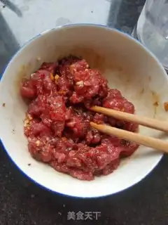 Make Mushroom beef fried rice step 0