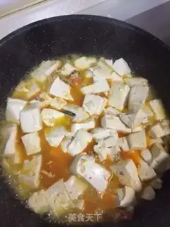 Make Crab butter tofu step 7