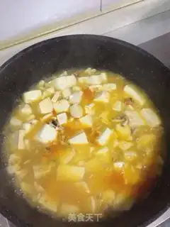 Make Crab butter tofu step 8