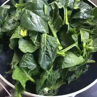 Make Scrambled spinach step 3