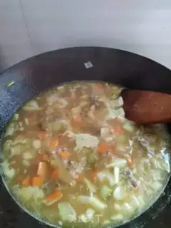 Make Curry beef rice step 7