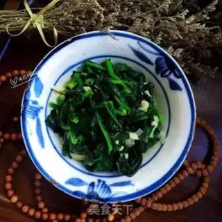 Make Scrambled spinach step 6