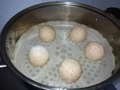 Make All wheat red sugar buns step 11