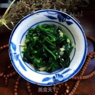 Make Scrambled spinach step 7