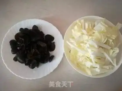 Make Black-muck cabbage and tofu step 0