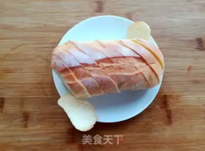 Make French garlic bread step 1