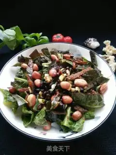 Make The beanfish can mix the leaf step 10