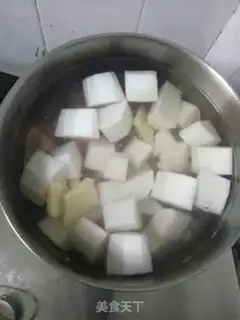 Make radish steak soup step 1