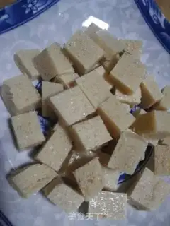 Make Frozen tofu step 3