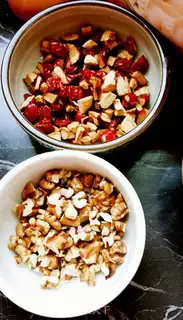 Make Red-tree walnut waffles step 2
