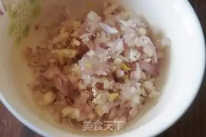 Make Fried radish balls step 2
