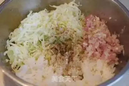 Make Fried radish balls step 3