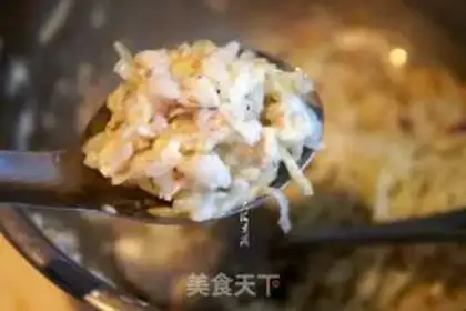 Make Fried radish balls step 7