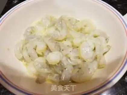 Make Peach shrimp step 2