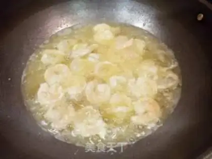 Make Peach shrimp step 5