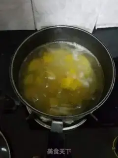 Make Pumpkin porridge step 2