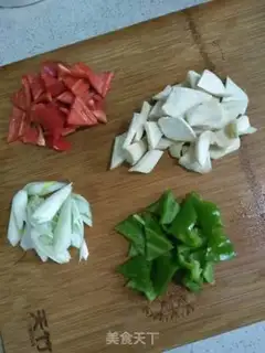 Make Soyato shrimp, fried eggs step 2