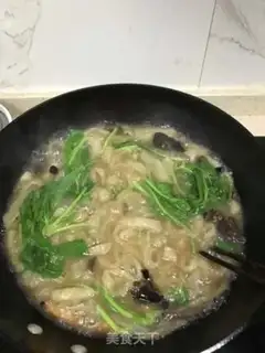 Make Fresh soup with potatoes and egg skin step 5