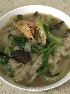 Make Fresh soup with potatoes and egg skin step 7