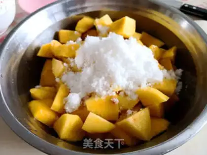 Make Peach candy step 2